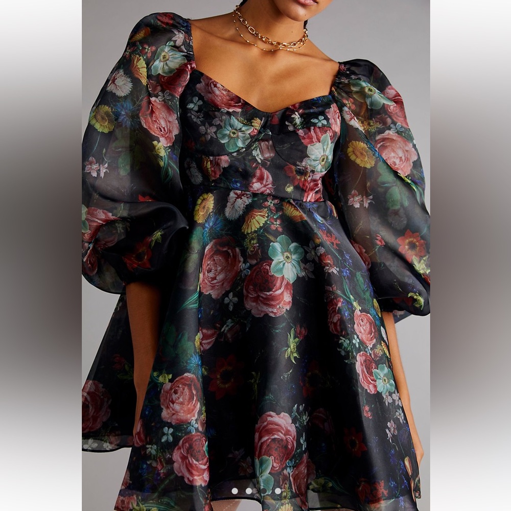 EUC SELKIE DRESS IN NIGHT CAP